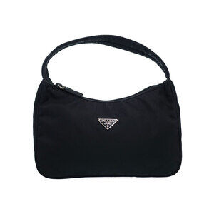 Prada Tessuto Nylon Sport Shoulder Bag Black